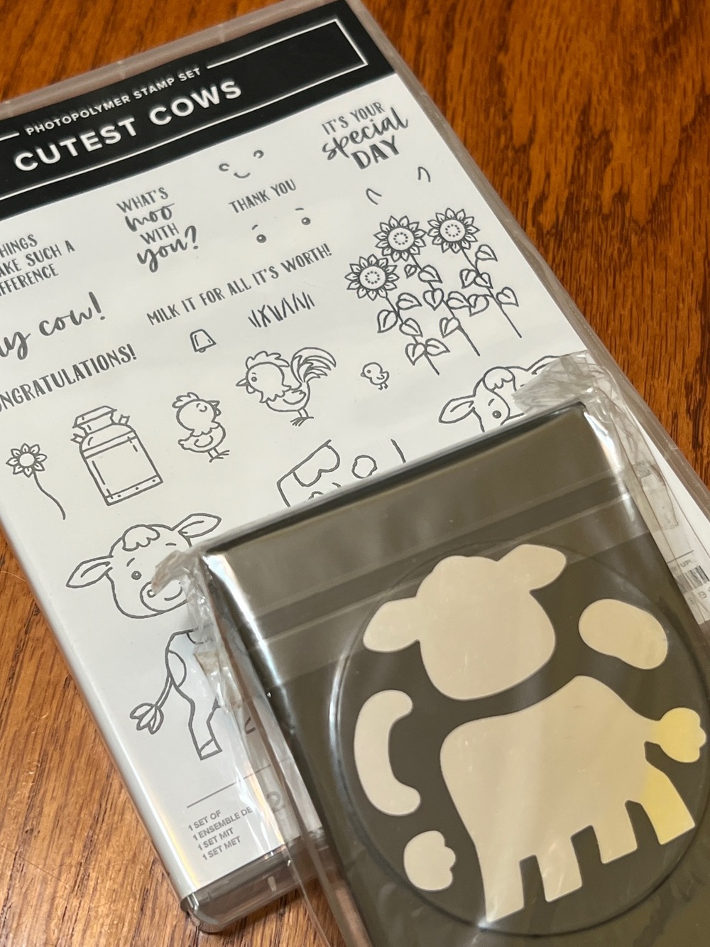 NEW Stampin’ Up! Cutest Cows Stamp Set & Builder Punch Bundle